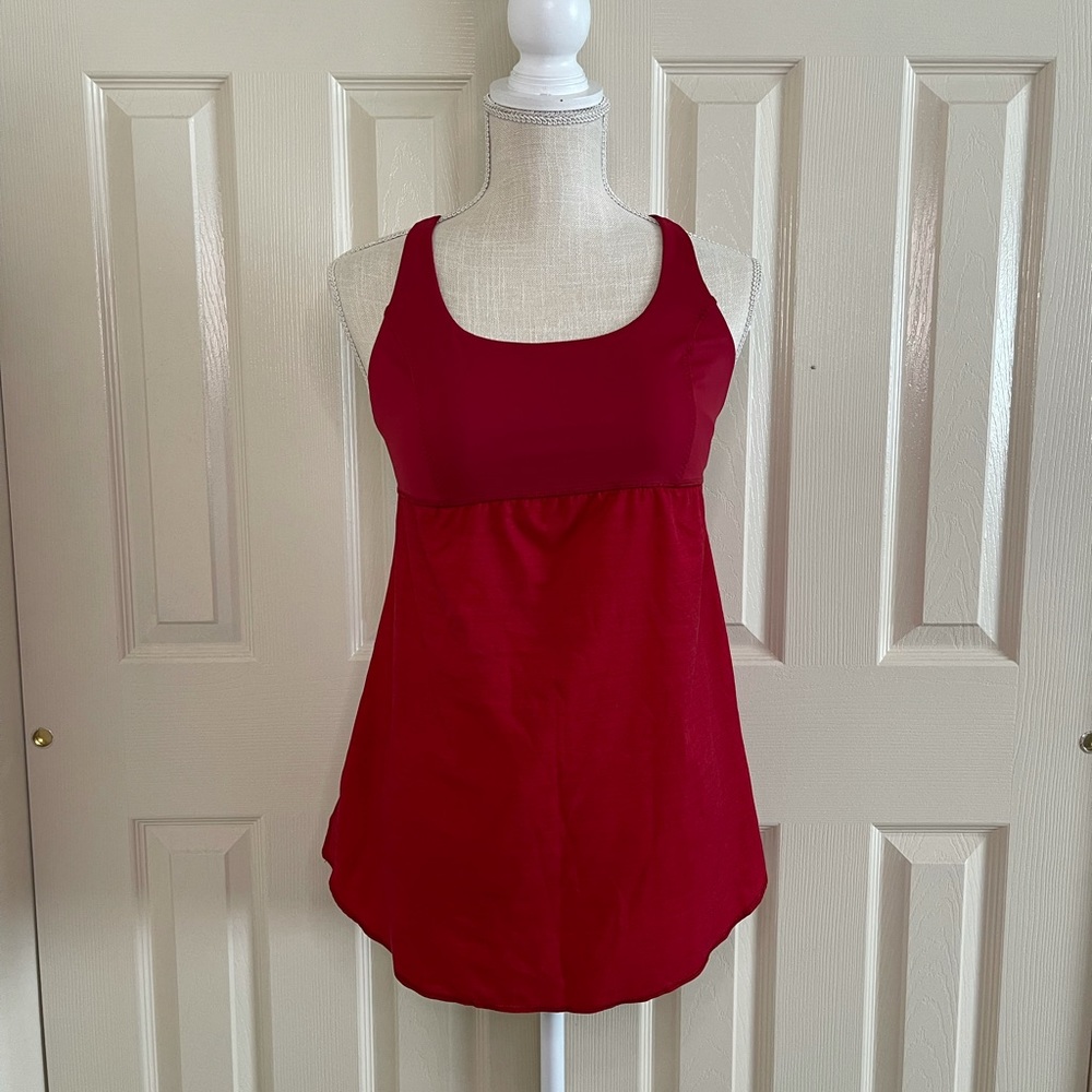 Lululemon Red Venus Tank